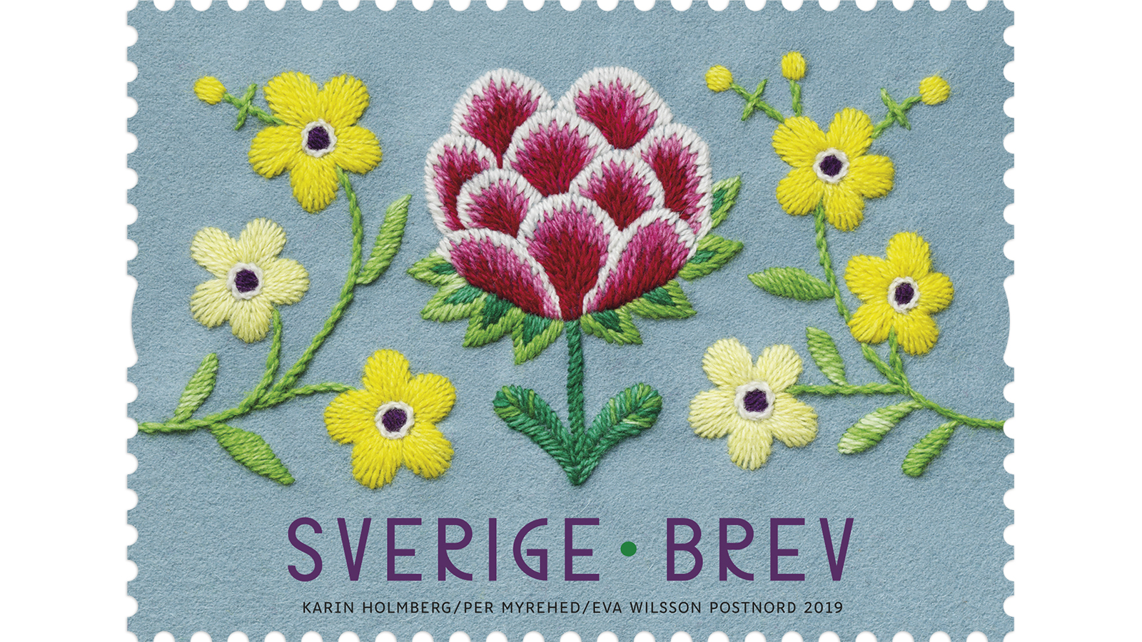 Frimärksutgåva Slöjdkraft, 10 januari 2019.